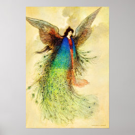 De Japanse Maan Maiden Fairy Poster