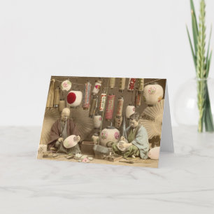 De Japanse Makers van de Lantaarn van het Kaart