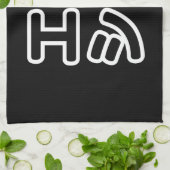 De Japanse MC 日 het 本, の het ヒ het ッ Theedoek (Gevouwen)