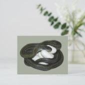 De Japanse moeder van de Slang van de Rat mooie en Briefkaart (Staand voorkant)