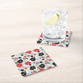 De Japanse patronen ontwerpen Hoesje-Mate iPhone C Kartonnen Onderzetters (Insitu)