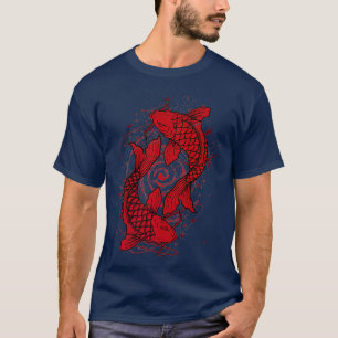 De Japanse premie voor Koi Fish Tattoo T-shirt