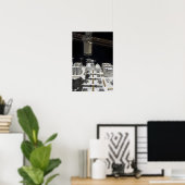 De Japanse proefmodule Blootgestelde faciliteit Poster (Thuiskantoor)