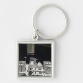 De Japanse proefmodule Blootgestelde faciliteit Sleutelhanger (Voorkant)