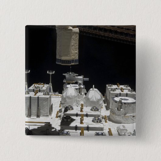 De Japanse proefmodule Blootgestelde faciliteit Vierkante Button 5,1 Cm (Voorkant)