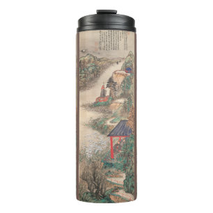 De Japanse tuimelschakelaar van de Kunst Thermosbeker