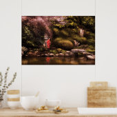 De Japanse Tuin Poster (Keuken)