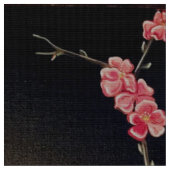 De Japanse Vase Fabric Stof (Close Up)
