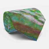 De Japanse voetbalbrug van Claude Monet Stropdas (Opgerold)