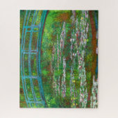 De Japanse voetbrug van After Claude Monet Legpuzzel (Verticaal)
