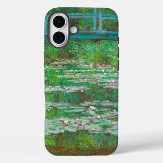 De Japanse voetbrug van Claude Monet Case-Mate iPhone Case (Achterkant)