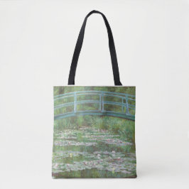 De Japanse voetgangersbrug van Monet Tote Bag