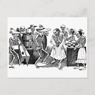 "De Jarabe dansen in de andere wereld" Briefkaart
