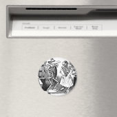 "De Jarabe dansen in de andere wereld" Magneet (Insitu (Vaatwasser))