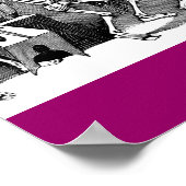 "De Jarabe dansen in de andere wereld" Poster (Hoek)