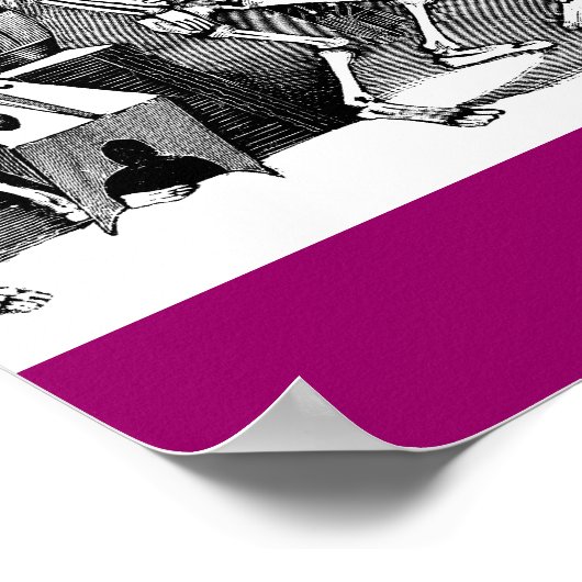 "De Jarabe dansen in de andere wereld" Poster (Hoek)