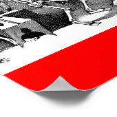 "De Jarabe dansen in de andere wereld" Poster (Hoek)