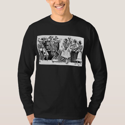 "De Jarabe dansen in de andere wereld" T-shirt (Voorkant)