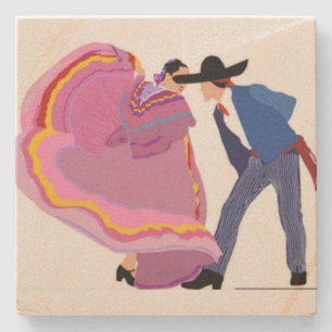 "De Jarabe Tapatio" Stenen Onderzetter