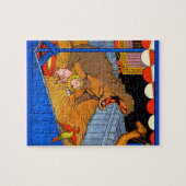 De jaren '30 huilen hippopotamus en vrienden legpuzzel (Horizontaal)