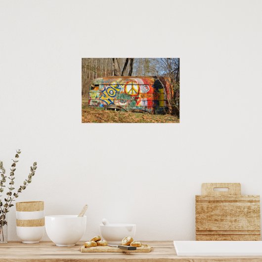 De jaren '60 zijn terug poster (Keuken)