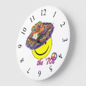 De jaren 70 grote klok (Hoek)