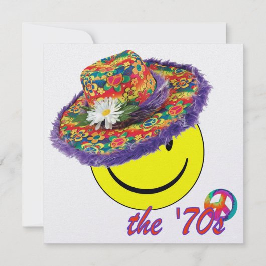 De jaren 70 kaart (Voorkant)