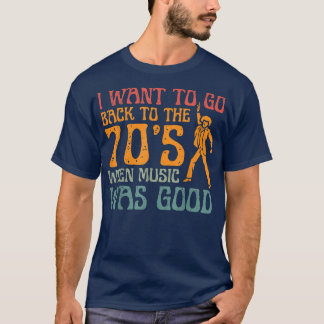 De jaren '70 toen muziek goed  was, Disco Funk Sou T-shirt