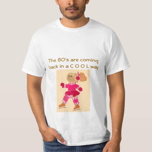 De jaren '80 komen terug t-shirt (Voorkant)