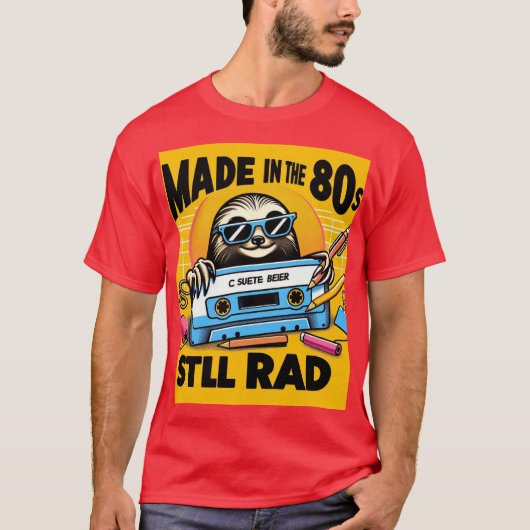 De jaren 80 zijn de beste ! t-shirt (Voorkant)