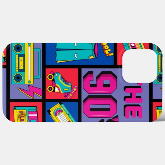 De jaren '90 Case-Mate iPhone case (Achterkant (horizontaal))