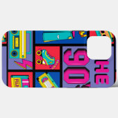 De jaren 90 Case-Mate iPhone case (Achterkant (horizontaal))