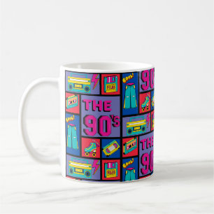 De jaren '90 koffiemok