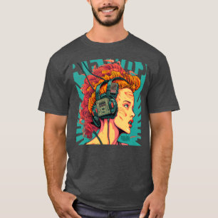 De jaren 90 muziek vintage t-shirt