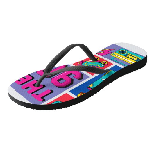 De jaren '90 teenslippers (Schuin)