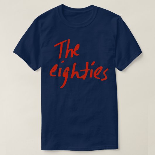 De jaren tachtig t-shirt (Design voorkant)