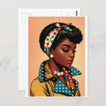 De jaren vijftig zwarte vrouwen mode, jaren vijfti