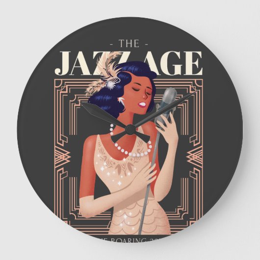 De Jazz Age klok (Voorkant)
