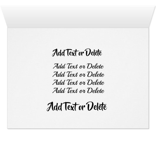 De jazz-muzikant Notecard (Binnen Horizontaal (Onder))