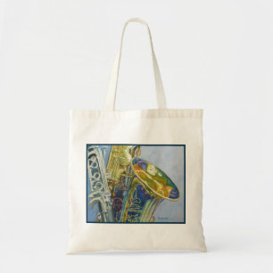 De Jazz van New Orleans Tote Bag