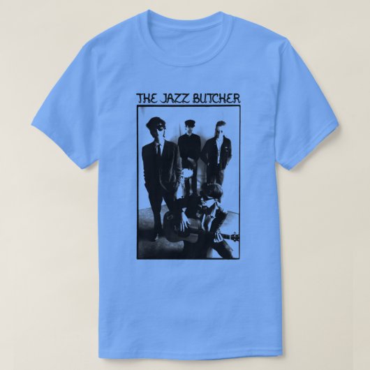 De jazzbutcher t-shirt (Design voorkant)