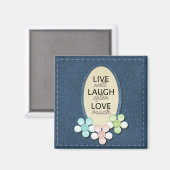 De jeans leeft de Magneet van de Liefde van de (Voorkant / Achterkant)