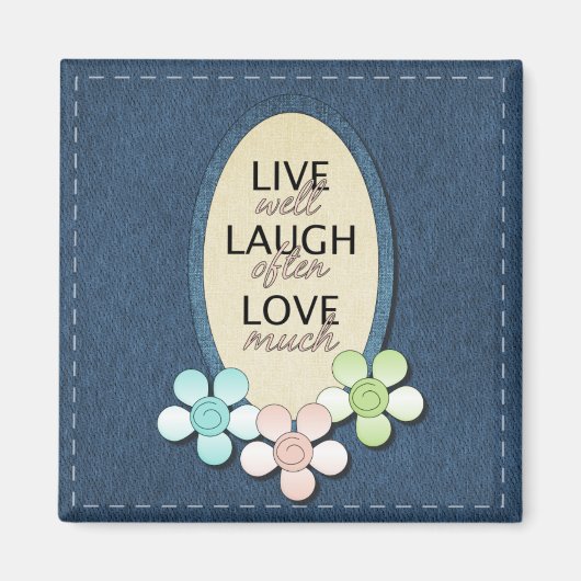 De jeans leeft de Magneet van de Liefde van de (Voorkant)