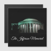 De Jefferson Memorial in de nacht van Magnet (Voorkant / Achterkant)