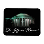 De Jefferson Memorial 's nachts Magneet (Horizontaal)