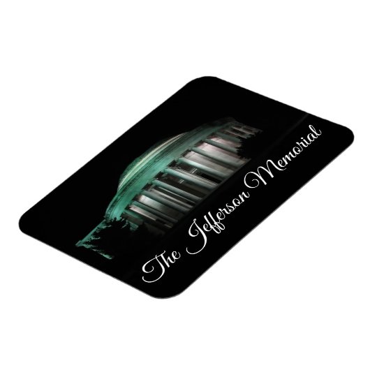 De Jefferson Memorial 's nachts Magneet (Linkerzijde)