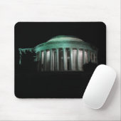 De Jefferson Memorial 's nachts Muismat (Met muis)
