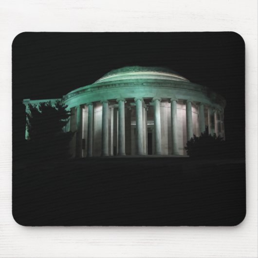 De Jefferson Memorial 's nachts Muismat (Voorkant)