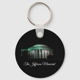 De Jefferson Memorial 's nachts Sleutelhanger