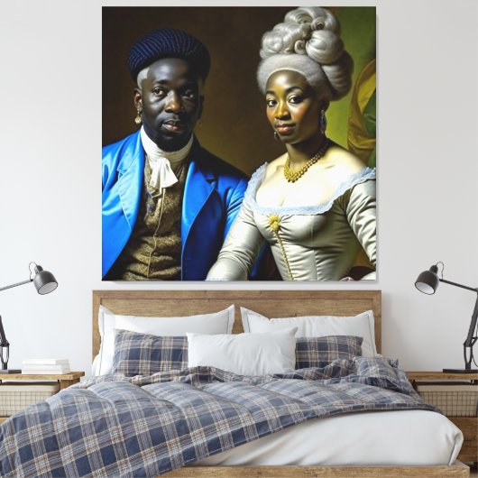 De Jeffersons Canvas Afdruk (Insitu (Slaapkamer))